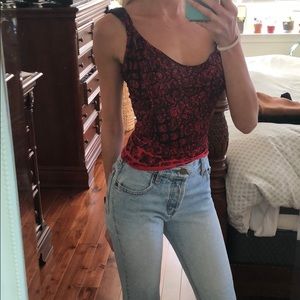 Vintage cavalli silky stretch top